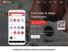 Tablet Screenshot of instube.com
